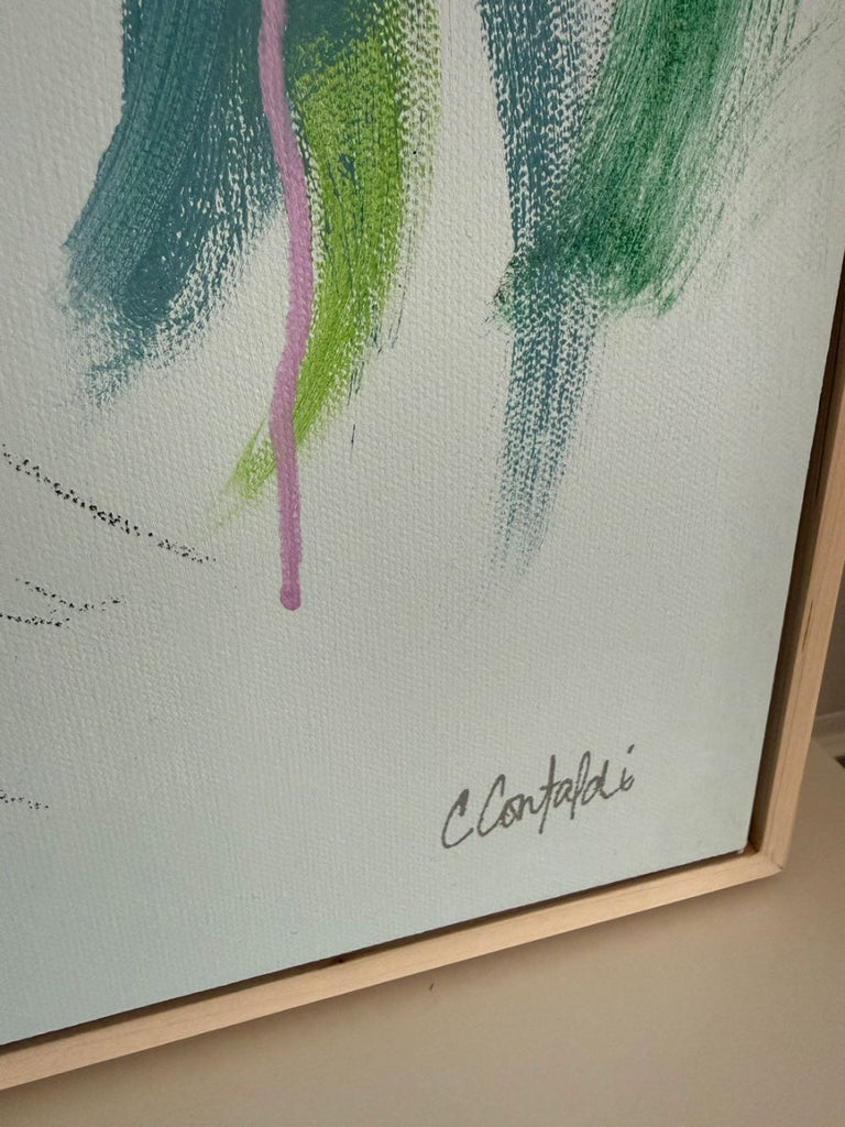 Echoes of the Heart | 36" h x 36" w | Framed - Liza Pruitt