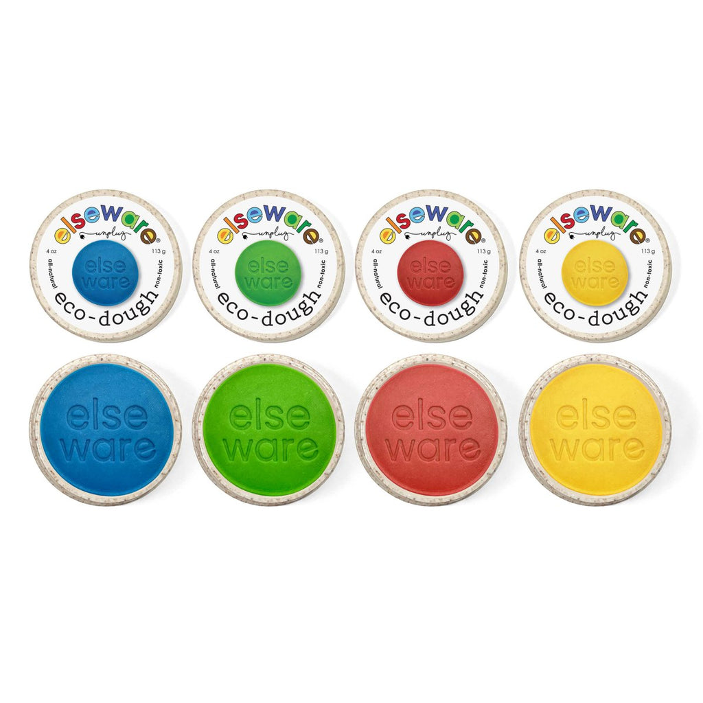 Eco-Dough (4-Pack) – Natural, Non-Toxic Multi-Colors - Liza Pruitt