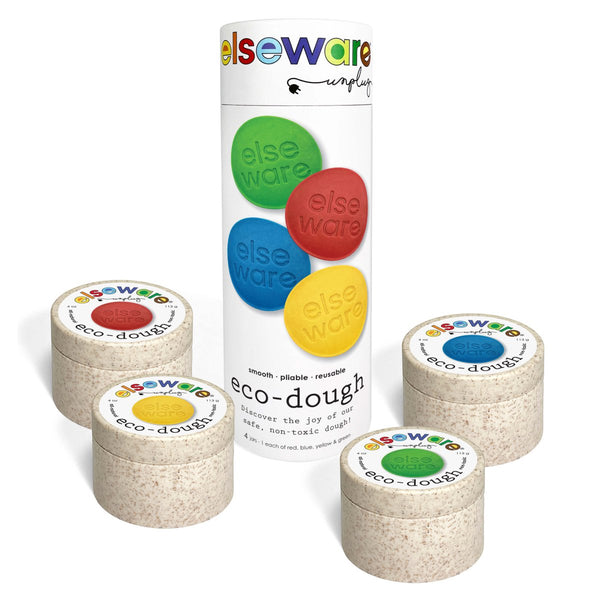Eco-Dough (4-Pack) – Natural, Non-Toxic Multi-Colors - Liza Pruitt