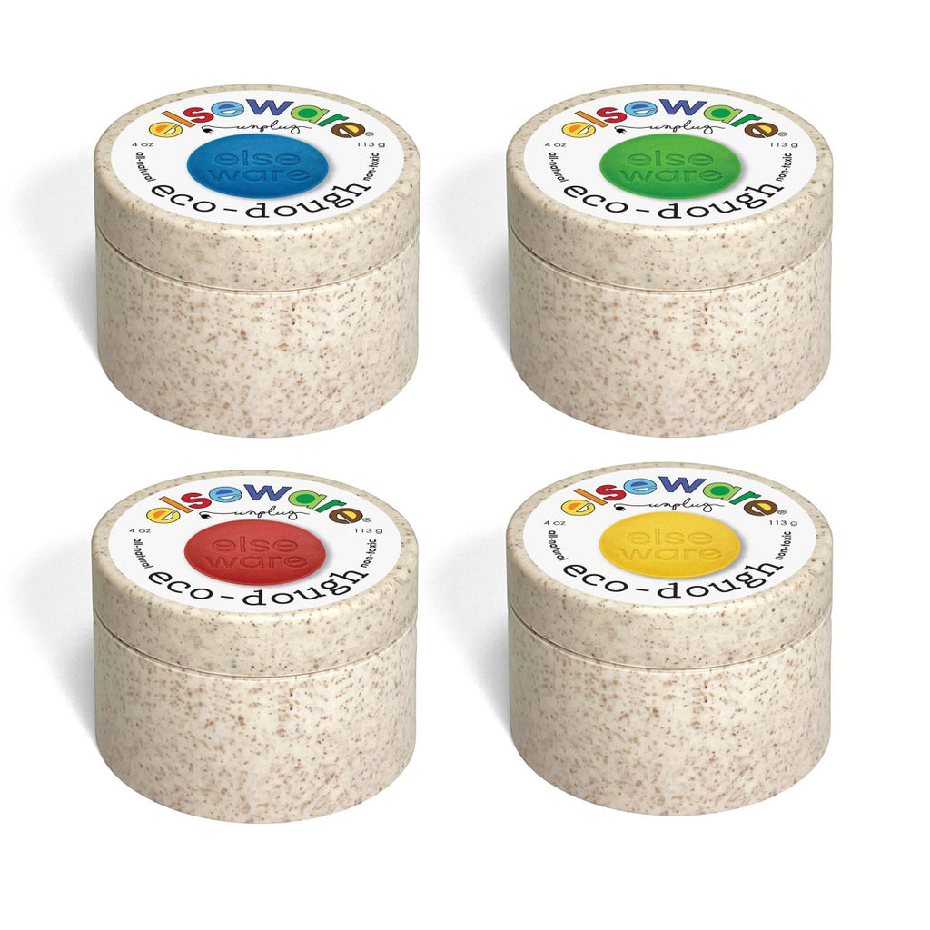 Eco-Dough (4-Pack) – Natural, Non-Toxic Multi-Colors - Liza Pruitt