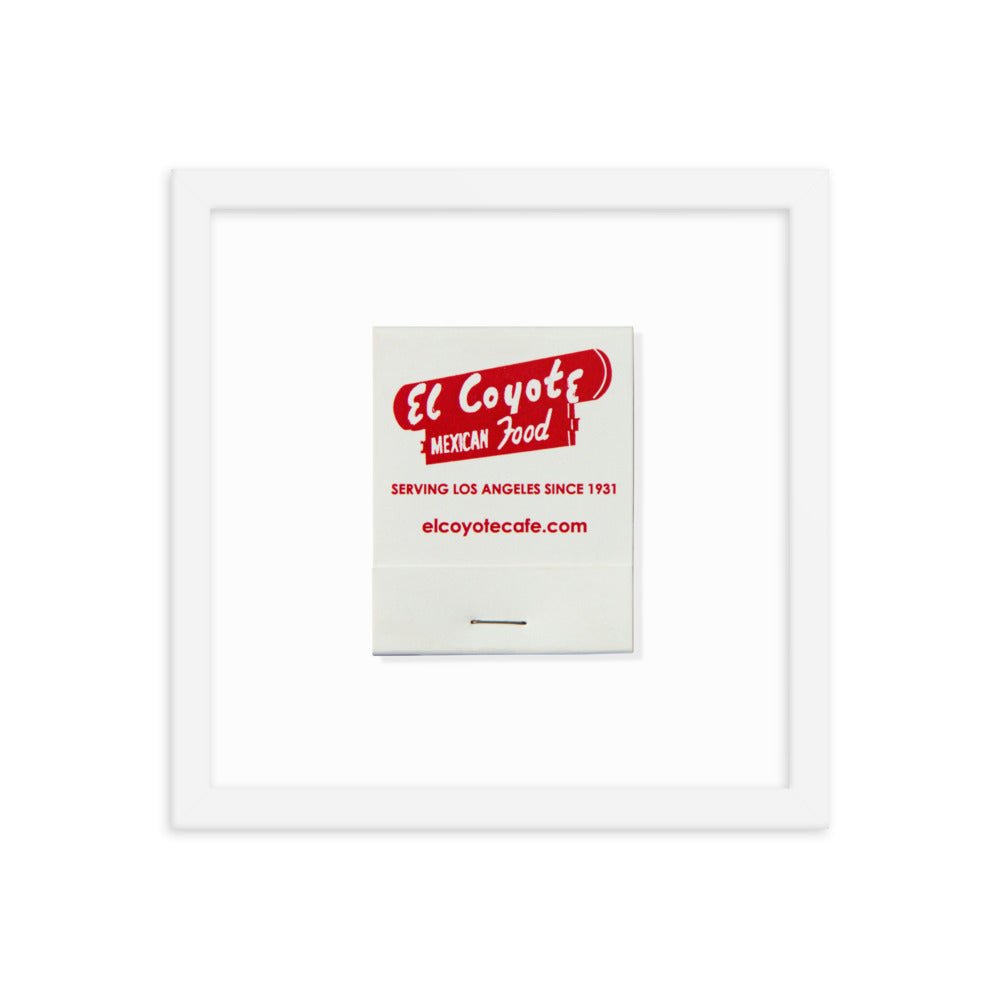 El Coyote L.A. Framed Print - Liza Pruitt