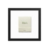 Elio’s Framed Print - Liza Pruitt