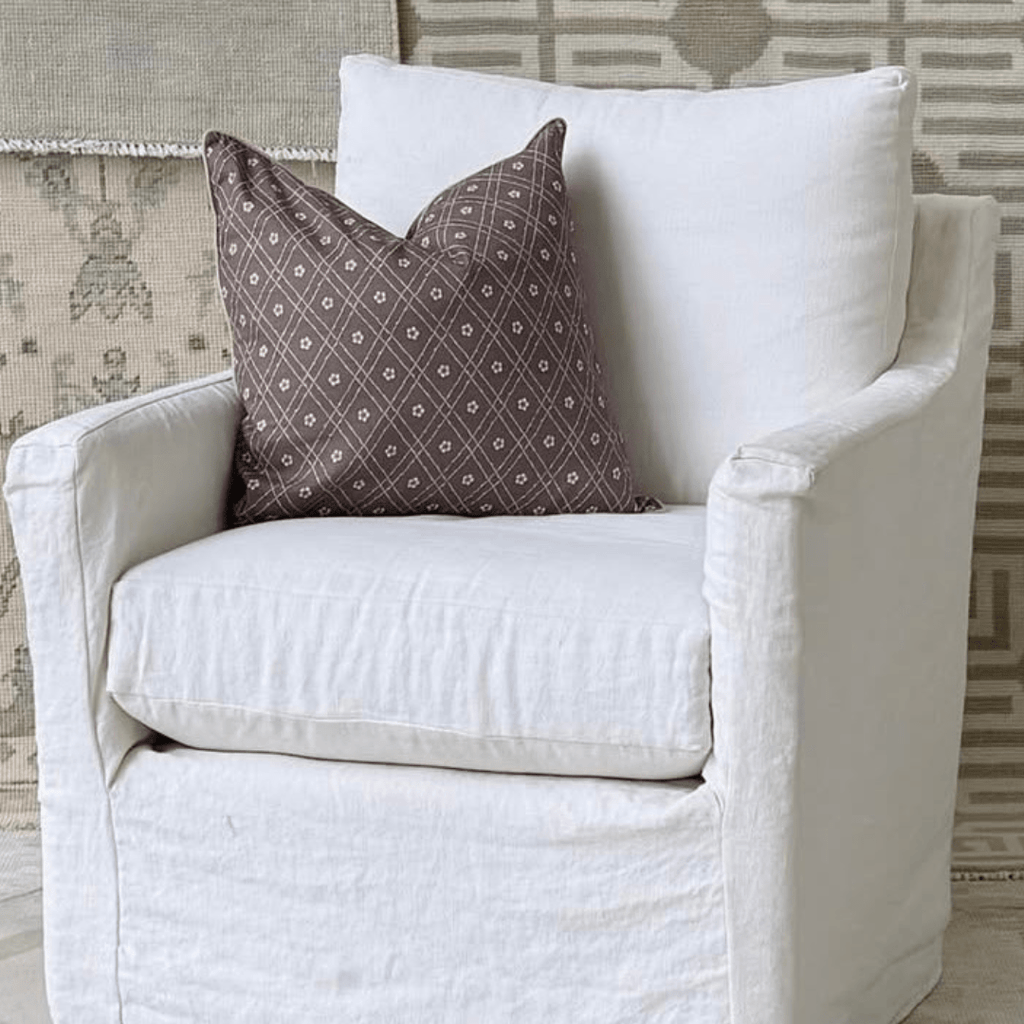 Emily Pillow Cover in Pluff Reverse - Liza Pruitt