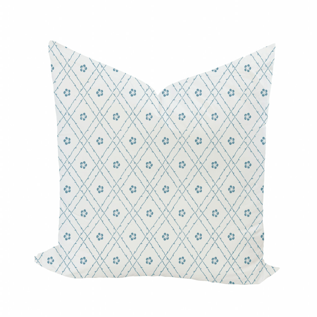Emily Pillow Cover in Storm - Liza Pruitt