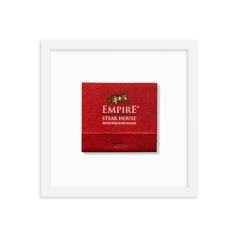 Empire Steakhouse Framed Print - Liza Pruitt