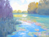 Evening View of Culford Pond | 30" h x 40" w - Liza Pruitt