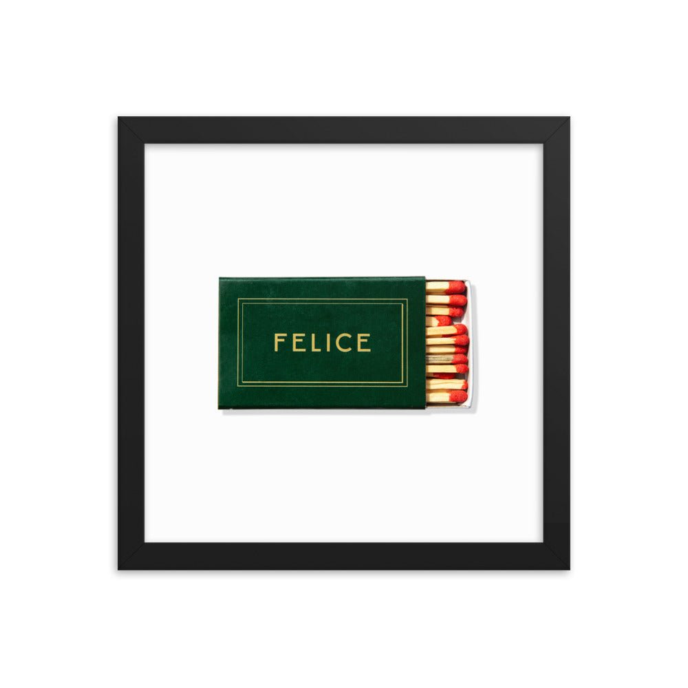 Felice Framed Print - Liza Pruitt