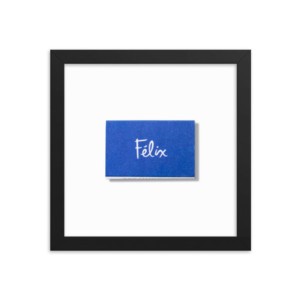 Felix Framed Print - Liza Pruitt