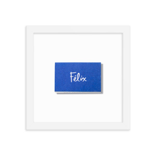 Felix Framed Print - Liza Pruitt