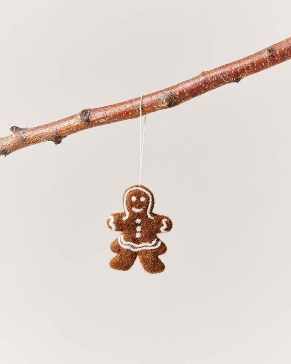 Felt Gingerbread Ornaments - Liza Pruitt