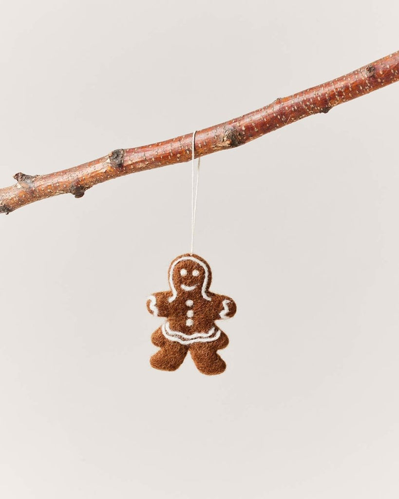 Felt Gingerbread Ornaments - Liza Pruitt