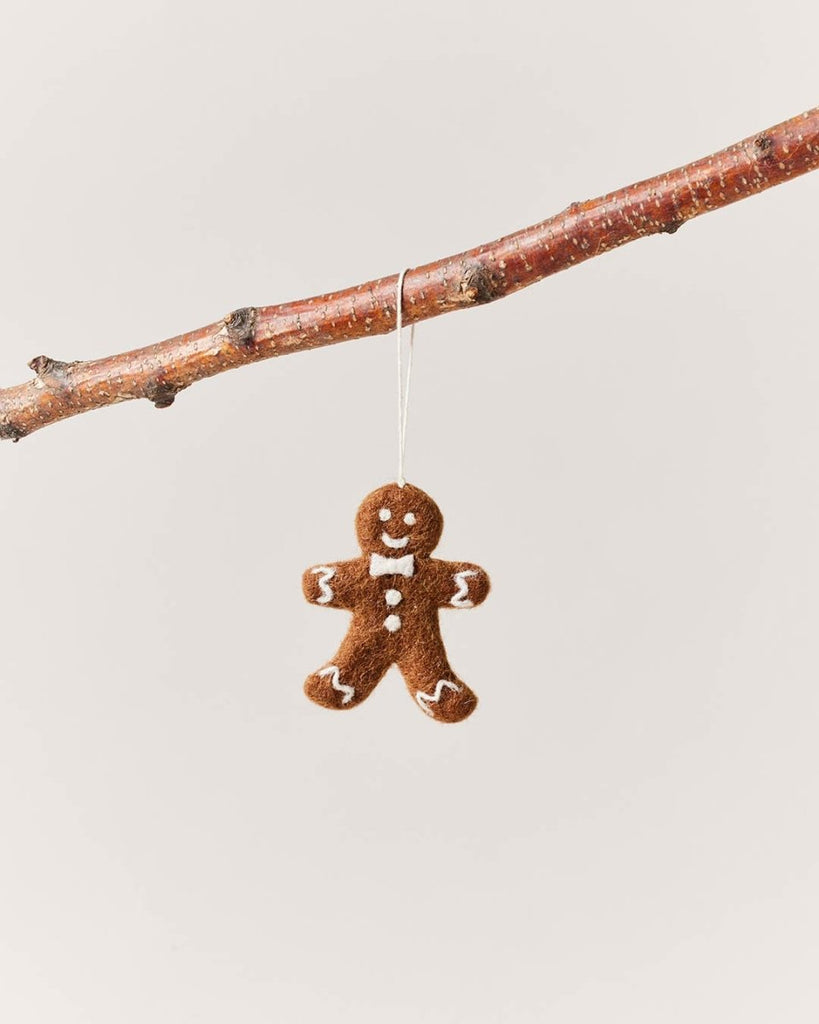 Felt Gingerbread Ornaments - Liza Pruitt