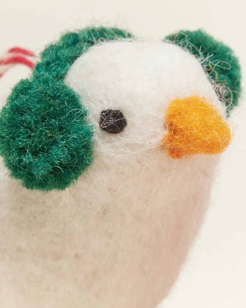 Felted Bird Ornament - Liza Pruitt