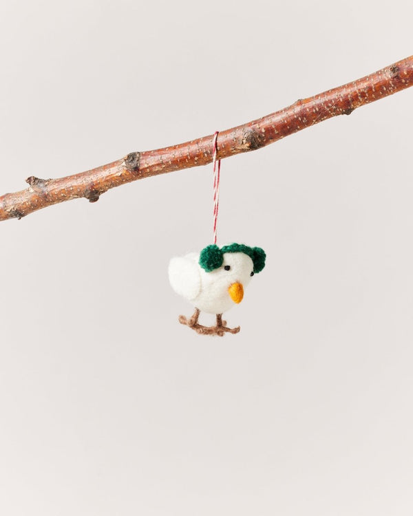 Felted Bird Ornament - Liza Pruitt