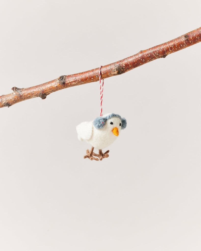 Felted Bird Ornament - Liza Pruitt
