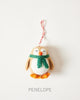 Felted Festive Penguin Ornament - Liza Pruitt