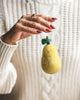 Felted Fruit Ornament - Liza Pruitt