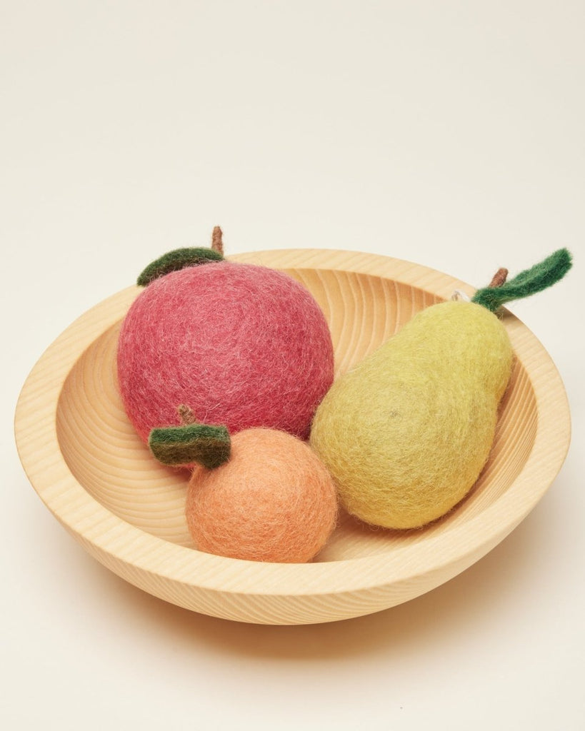 Felted Fruit Ornament - Liza Pruitt