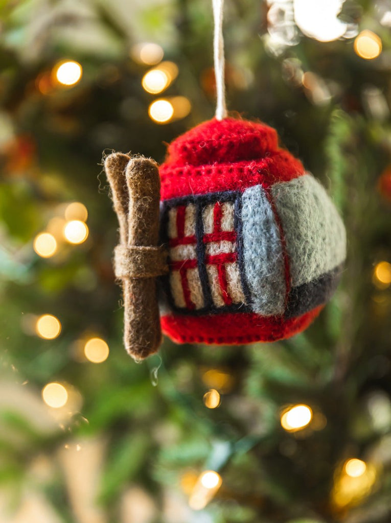 Felted Gondola Ornament - Liza Pruitt