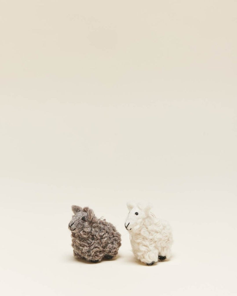 Felted Sheep Ornament - Liza Pruitt