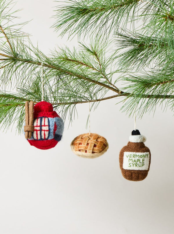Felted Vermonter Ornament Set - Liza Pruitt