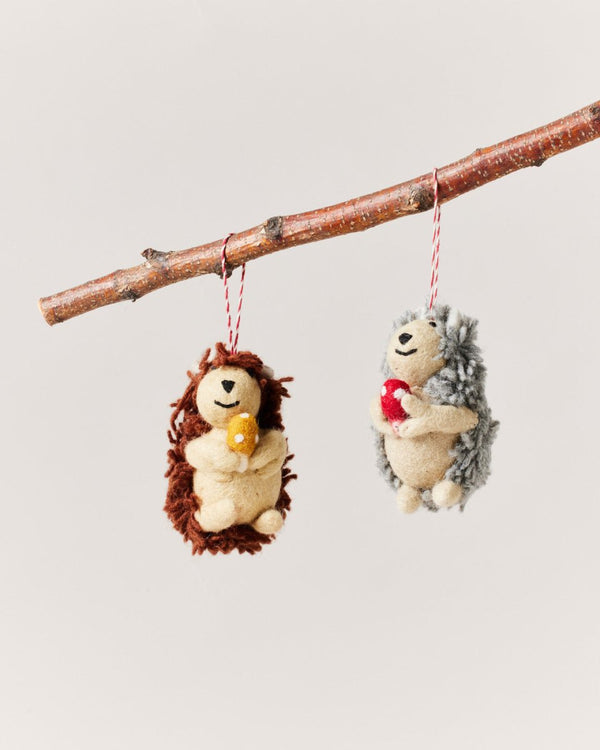 Felted Woodland Animal Ornament - Liza Pruitt