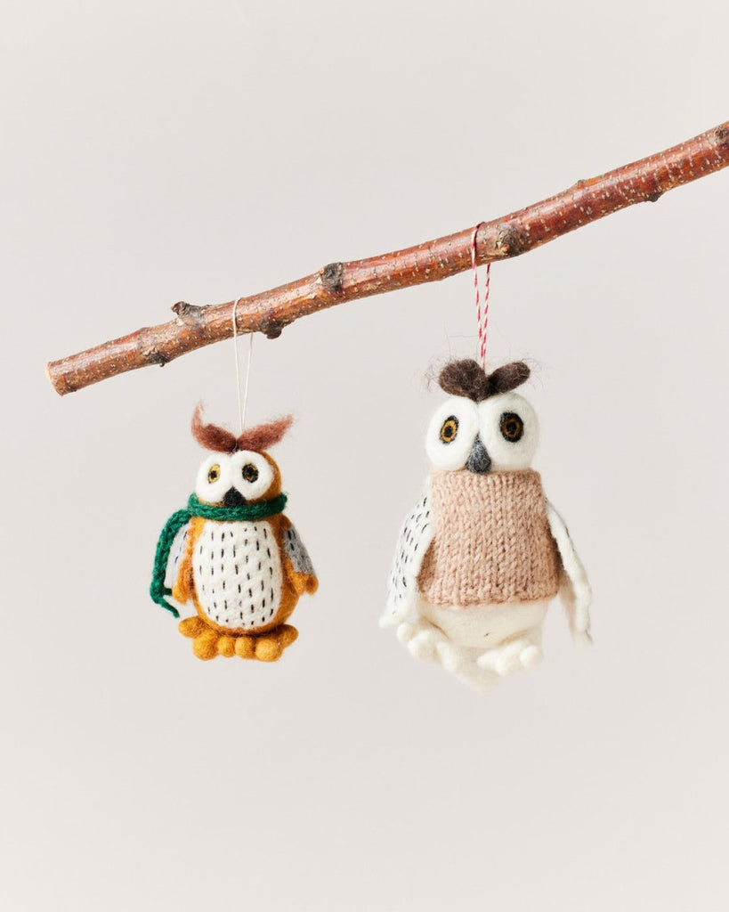 Felted Woodland Animal Ornament - Liza Pruitt