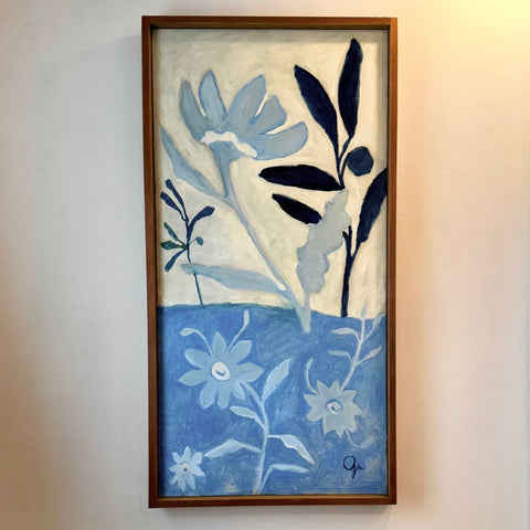 Fertile Fields No. 2 | 48" h x 24" w | Framed - Liza Pruitt
