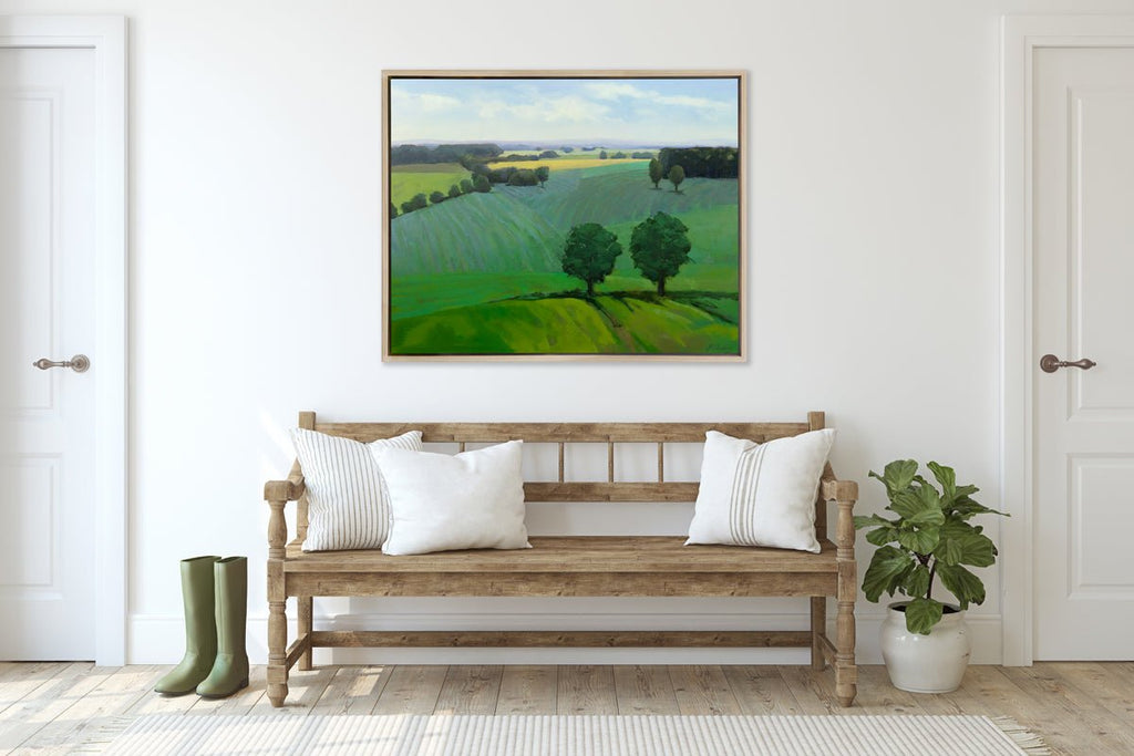 Field Greens - Limited Edition Canvas Print - Liza Pruitt