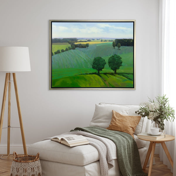 Field Greens - Limited Edition Canvas Print - Liza Pruitt