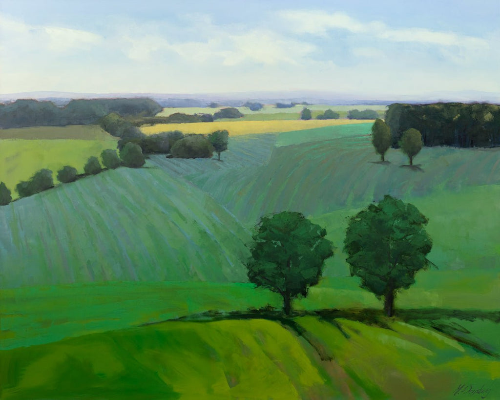 Field Greens - Limited Edition Canvas Print - Liza Pruitt