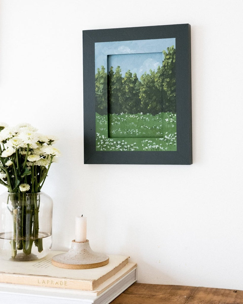 Field Notes I | 11" h x 9" w | Framed - Liza Pruitt