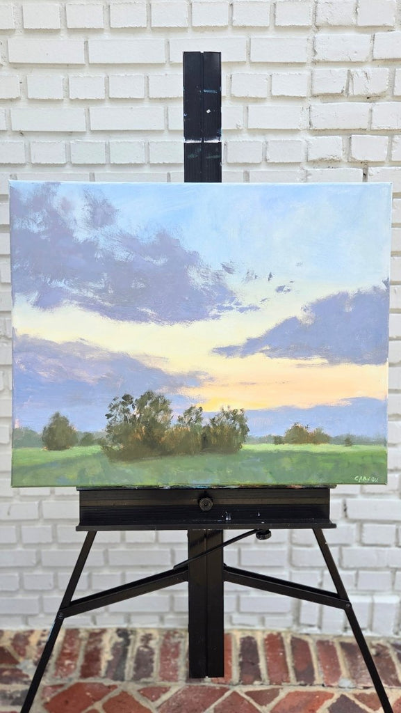 Fields at Dusk | 24" h x 30" w - Liza Pruitt