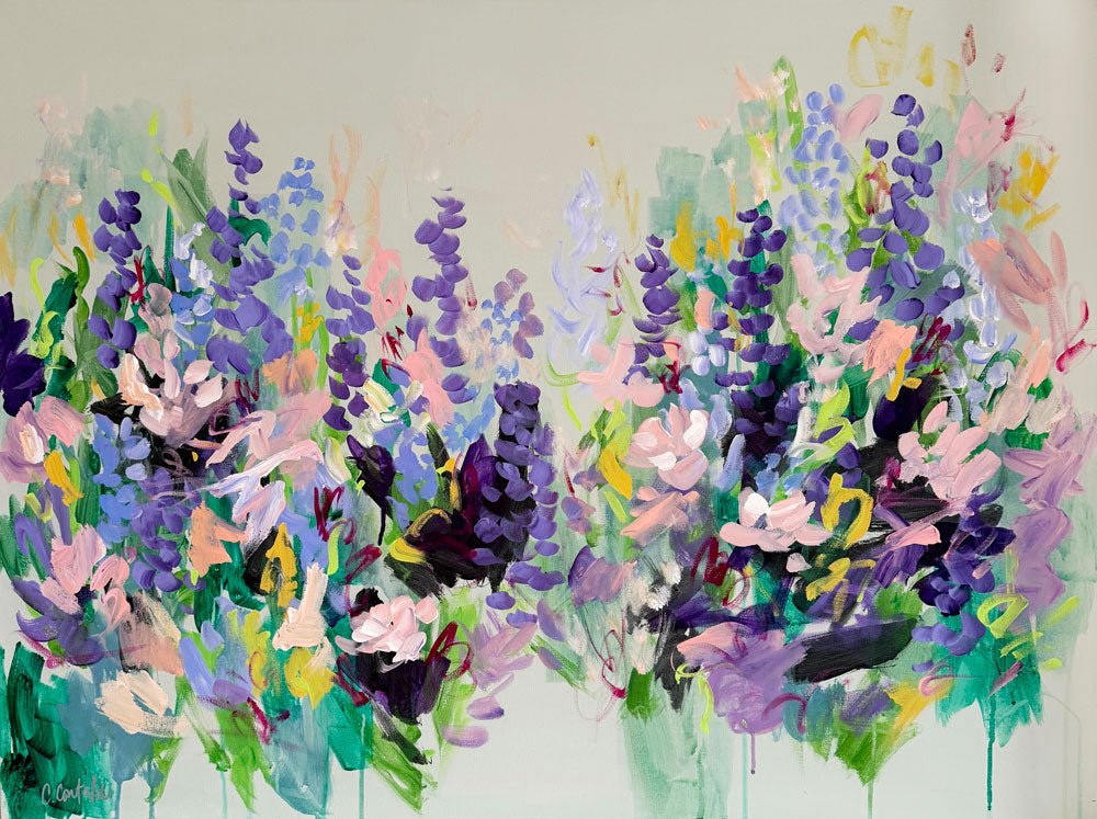Fields of Joy | 30" h x 40" w | Framed - Liza Pruitt