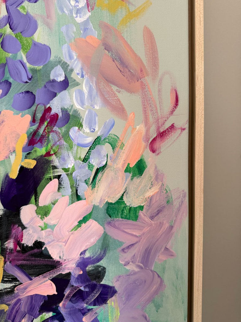 Fields of Joy | 30" h x 40" w | Framed - Liza Pruitt