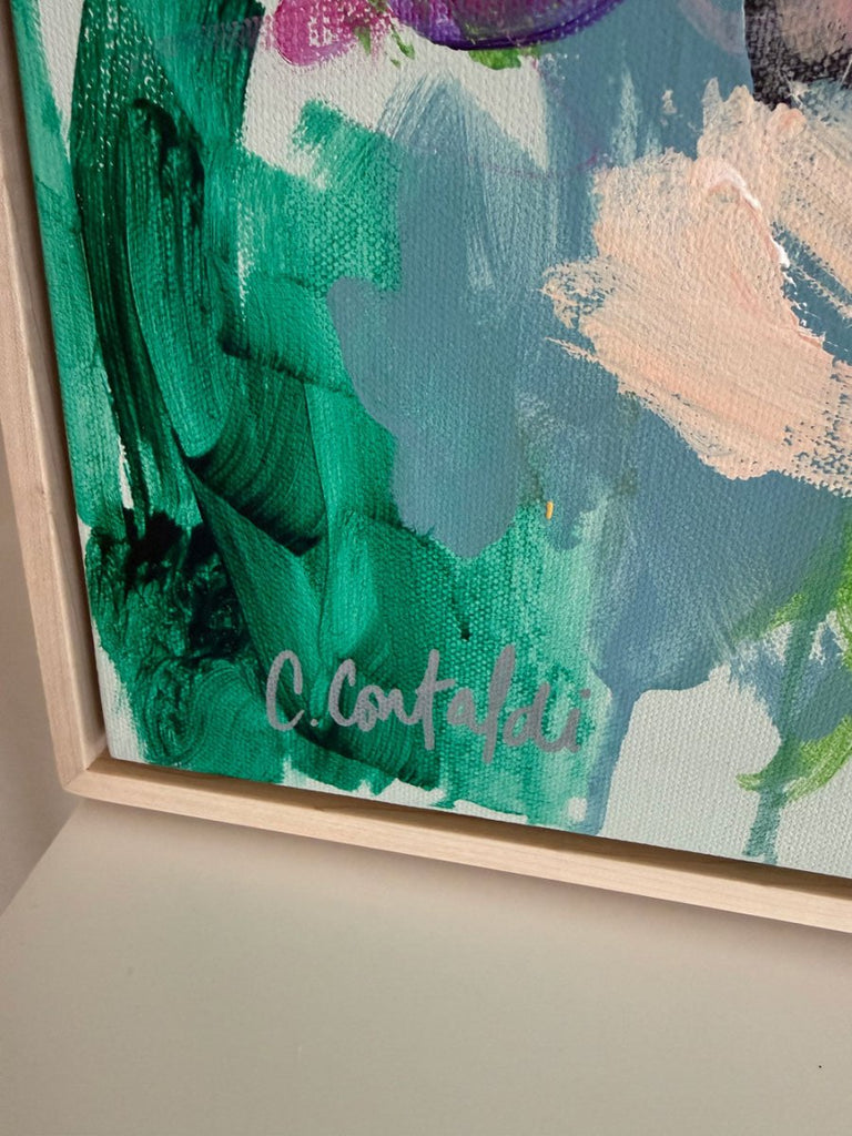 Fields of Joy | 30" h x 40" w | Framed - Liza Pruitt