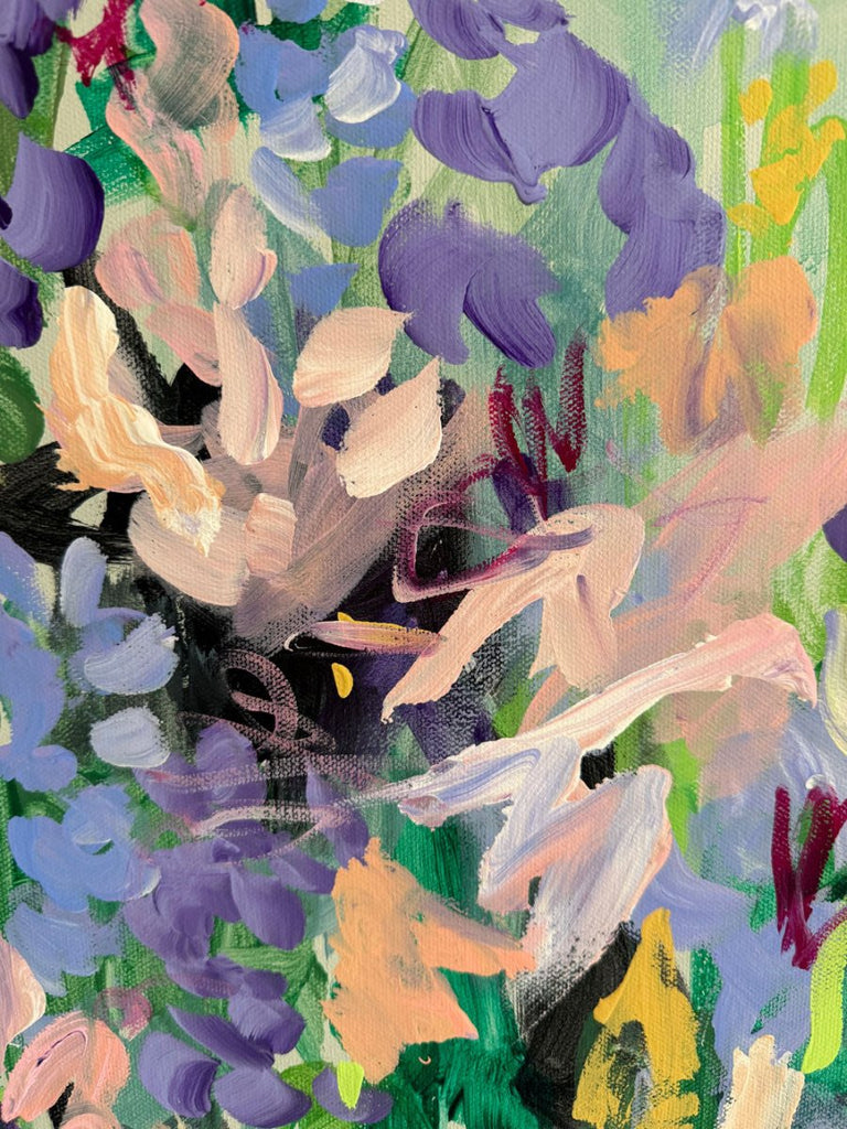 Fields of Joy | 30" h x 40" w | Framed - Liza Pruitt