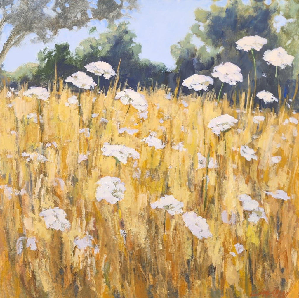 Fields of Lace | 36" h x 36" w - Liza Pruitt