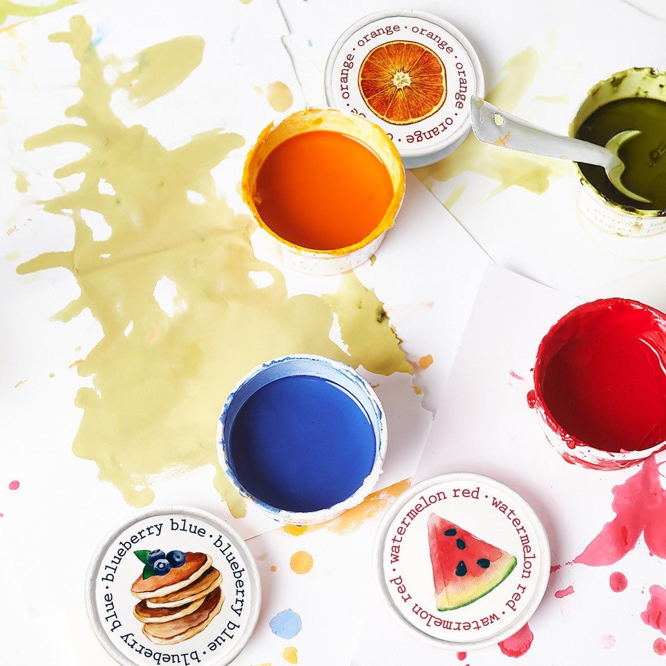 Finger Paint - Long Lasting, Shelf Stable Non - Toxic - Liza Pruitt