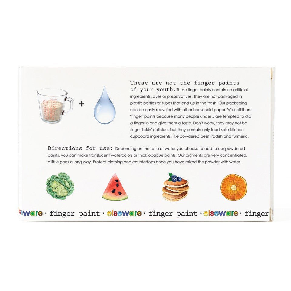 Finger Paint - Long Lasting, Shelf Stable Non - Toxic - Liza Pruitt