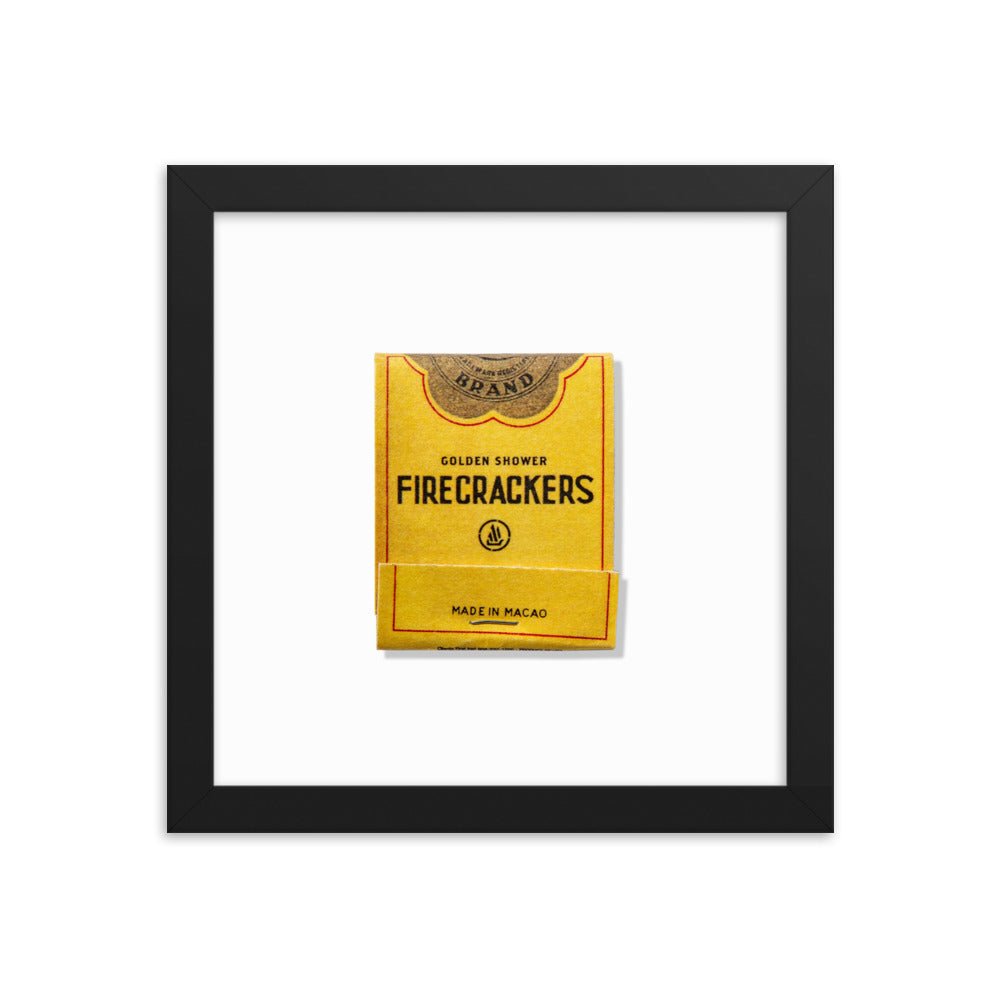 Firecrackers Framed Print - Liza Pruitt