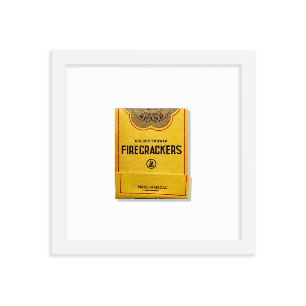Firecrackers Framed Print - Liza Pruitt