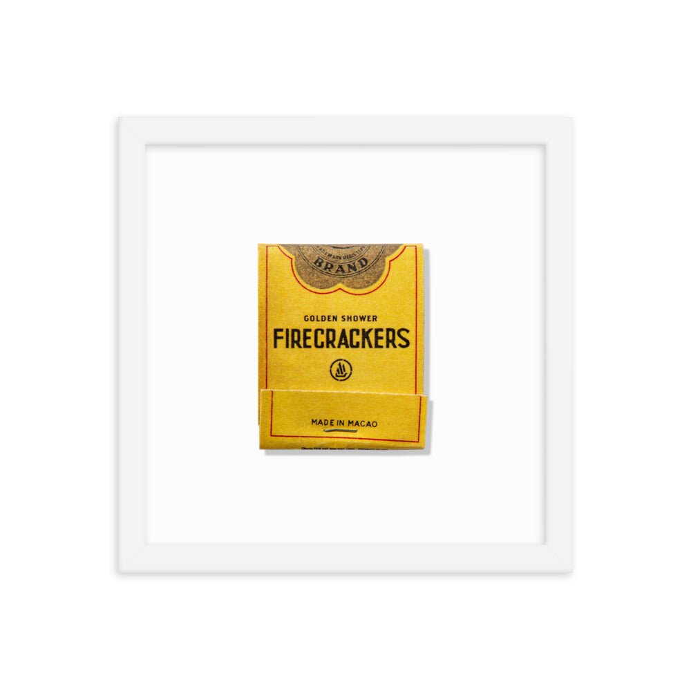 Firecrackers Framed Print - Liza Pruitt