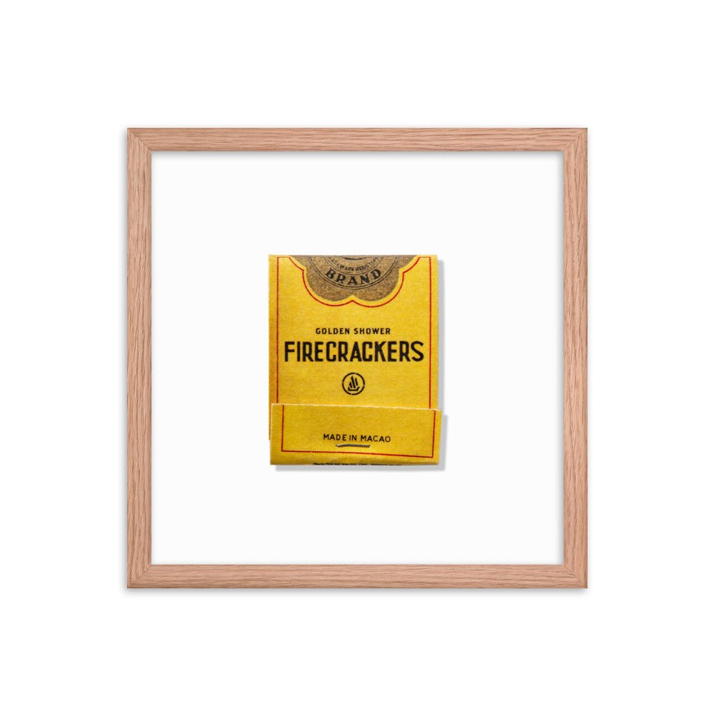 Firecrackers Framed Print - Liza Pruitt