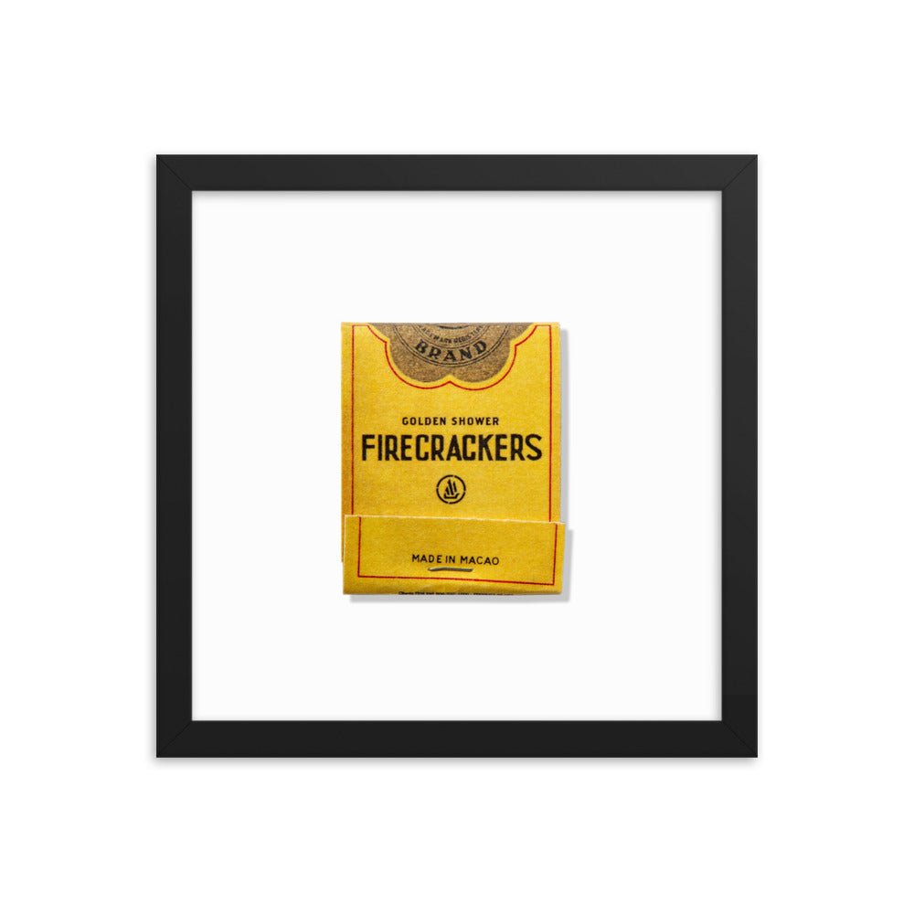 Firecrackers Framed Print - Liza Pruitt