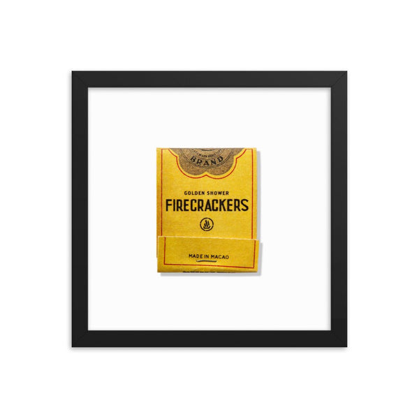 Firecrackers Framed Print - Liza Pruitt