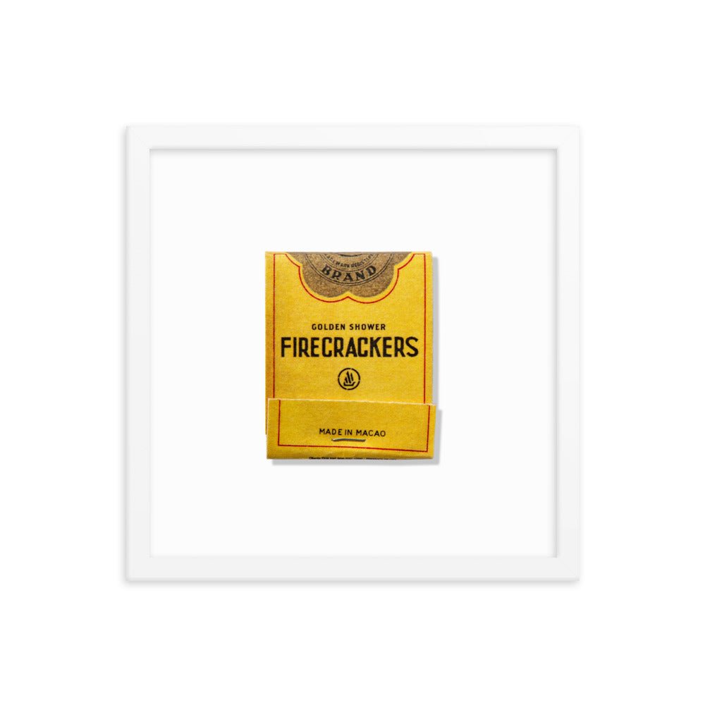 Firecrackers Framed Print - Liza Pruitt