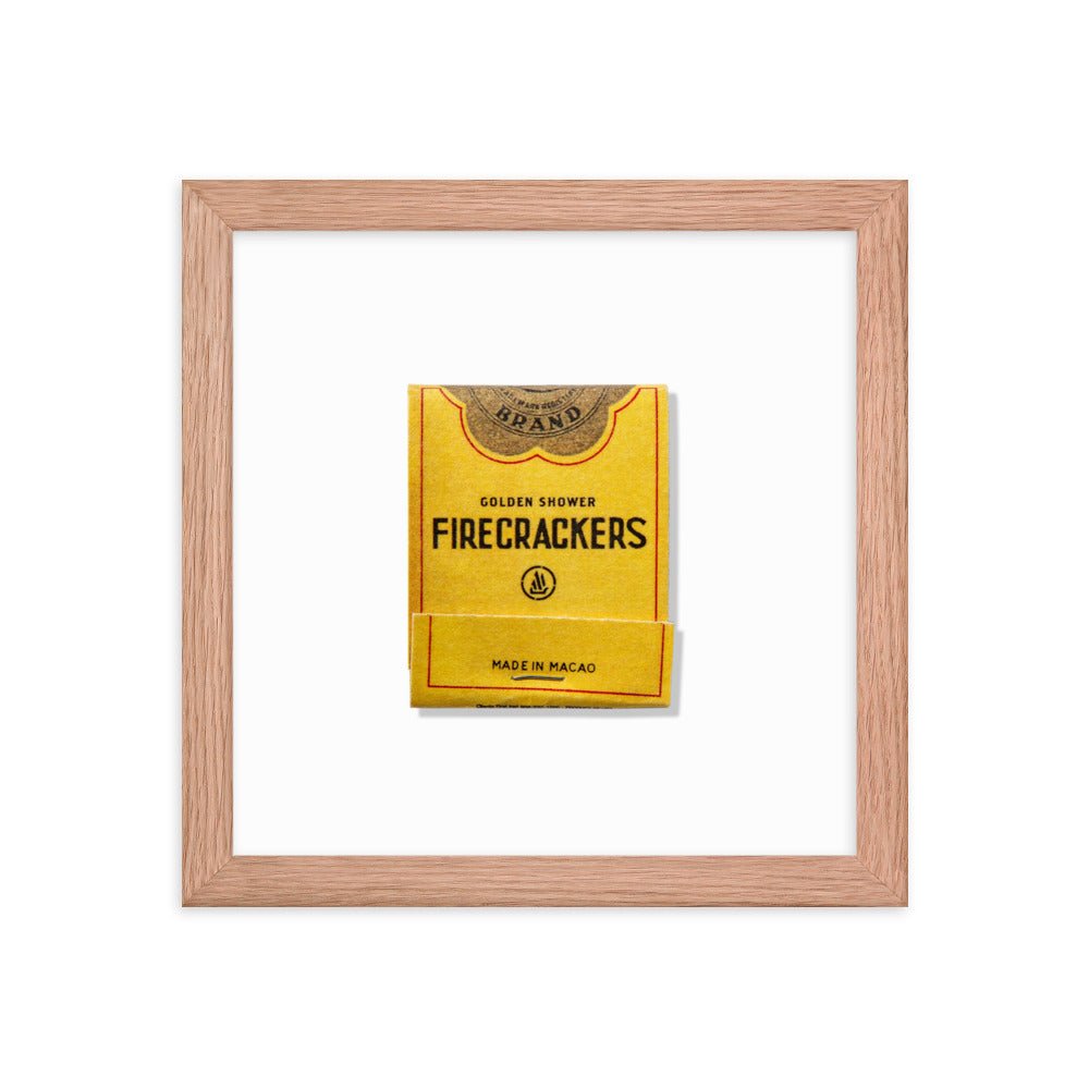 Firecrackers Framed Print - Liza Pruitt