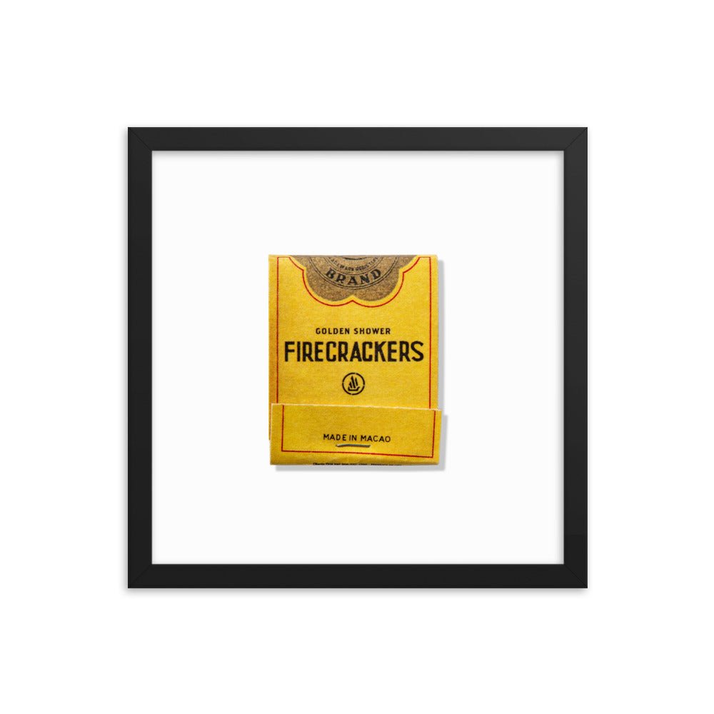 Firecrackers Framed Print - Liza Pruitt
