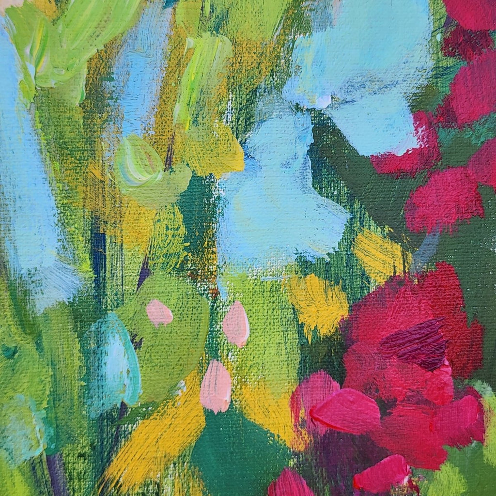 First Bloomers | 36" h x 36" w - Liza Pruitt
